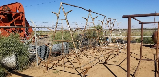 Double Sided Pipe Rack
