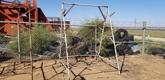 Double Sided Pipe Rack