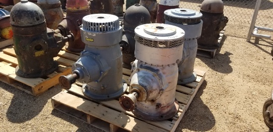 Right Angle Drives Three 80hp 11-10, 6-5, 4-3