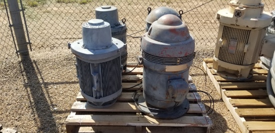 Vertical Well Motors Two 15hp, One 25hp