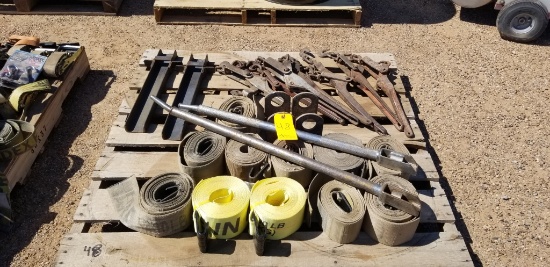 (11) 4" Straps, (7) Boomers, (2) Boomer Bars And