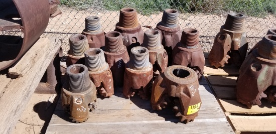 9 7/8", 12 1/4", 14 3/4" Assorted Rre-tipped Bits