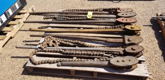 Assorted Chain Tongs