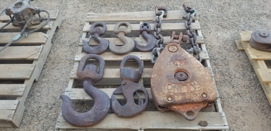(5) Hooks, Failing 25 Traveling Block