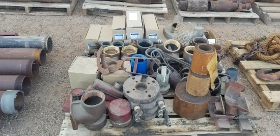 78 Assorted (5) 3", (6) 4"brass Gate Valves W/