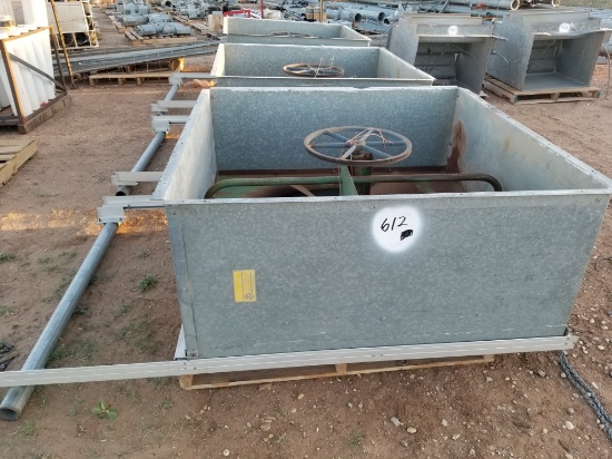 48" Windmaster Industrial Fan Ds48h & Louver