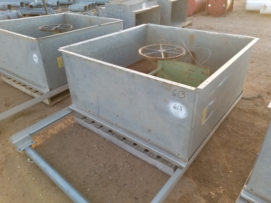 48" Windmaster Industrial Fan Ds48h & Louver