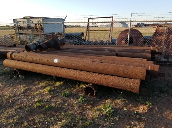 12' X 8" Casing W/base & Shaft