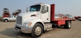 2014 Kenworth T370 Flatbed Truck