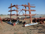 Four Tree Cantilever Rack W/ends Removed