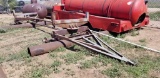 Four Wheel Trailer Frame W/pivoting Front Axle