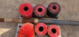 Jetting Well Hole Brushes W/ Attachment