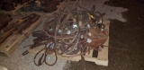 Assorted Cables & Weight Block