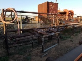 Pipe Rack, (2) Tables & (3) Stands