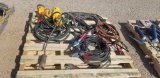 Flashlights, (5) Jumper Cables, Torch, Wand