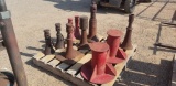 Assorted Simplex, Vulcan &shop Made Stands