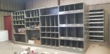 8 4' X 7' Tall X 2' Deep Metal Shelf Units And 36