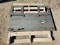 Skid Steer Plate w/ Gaurd (5/16)