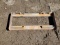 Skid Steer Attach Frame
