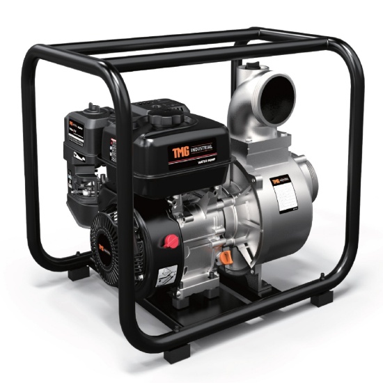 352 GPM 4" Semi- Trash Water Pump w/7.5 HP Gas Engine New
