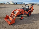 2012 Kubota BX25D Utility Tractor/Backhoe