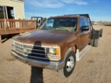 1990 Chevrolet 3500  Extended Cab 2D Flatbed