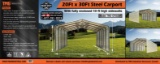 Carport enclosed 20'X30 New