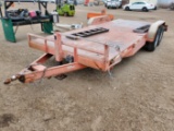2007 Buck Dandy Buck Dandy Flatbed Trailer