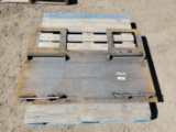Skid Steer Plate w/ Gaurd (5/16)