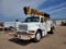 1997 International 4700  80 Inch Wide Steel Cab 68 ABC Truck Delivery Digger Derrick Truck