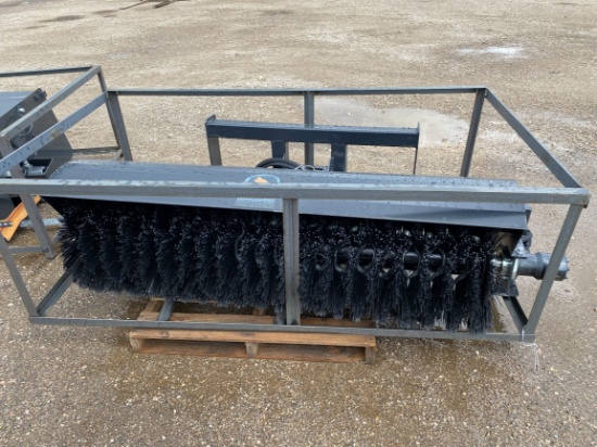 Wolverine Unused Box broom Sweeper Hydraulic Boxbroom sweeper