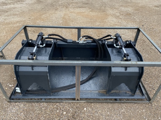 Unused JCT Grapple Bucket