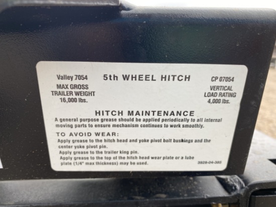 Husky 5th Wheel Hitch