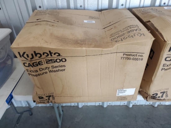 Kubota Cage 2500 Extra Duty Series Pressure Washer