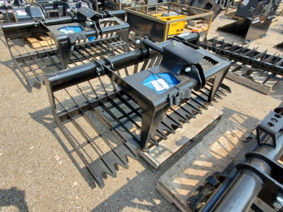 76" QT Skeleton Grapple Single Cylinder