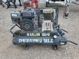 Central Pneumatic 9 Gallon Mobile Air Compressor Air Compressor