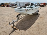 1992 Astro Fiberglass Boat w/Trailer