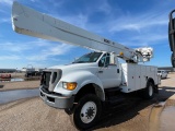 2007 Ford F-750 Single Axle Bucket Truck