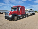 2006 Freightliner Truck Tractor and Midland Trailer Combo