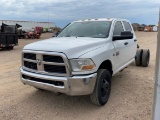 2011 Ram 3500 Laramie ST Cab/Chassis Crew Cab DRW 4WD