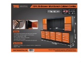 10Ft 25-Drawer Workbench Cabinet Combo