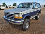 1992 Ford Bronco Custom  SUV 2D