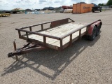Shopmade Utility Trailer
