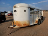 2006 CONTRACT MANUFACTURER Livestock Trailer