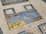 Skid Steer Plate w/Guard 5/16