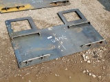 Skid Steer Plate w/Guard 5/16