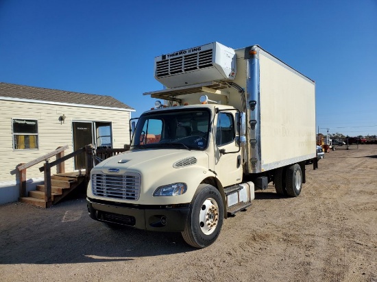 2006 Freightliner M2 106 Medium Duty  Conventional Cab Refrigerated  Box Truck