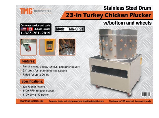 TMG-CP23 Plucking Machine