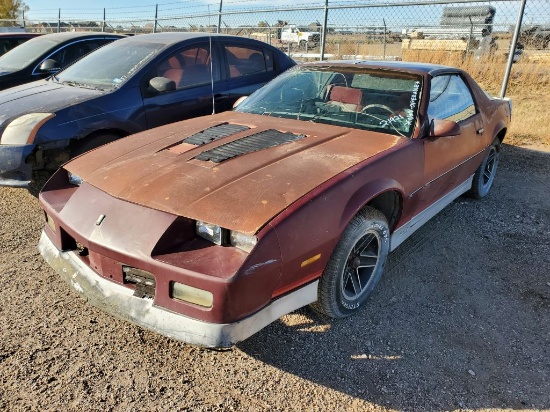1985 Chevrolet Camaro Base Coupe 2D
