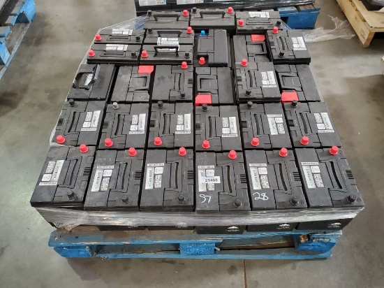 (28) Eco Smart Batteries on Pallet